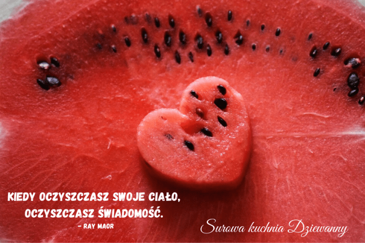 Kiedy oczyszczasz swoje ciało, oczyszczasz świadomość. - Ray Maor.png